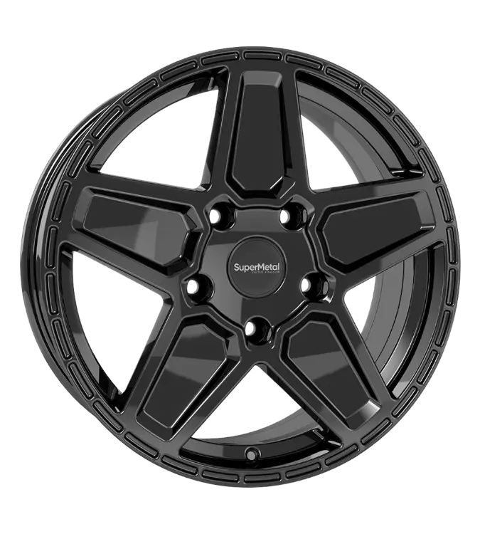 SuperMetal Rocket Black 9,00x20 5x120,00 ET45,00