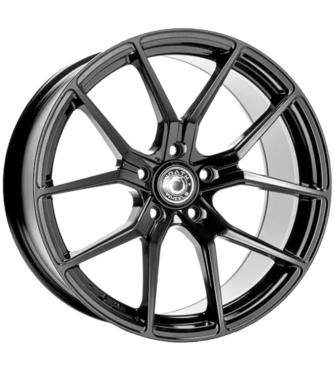 WRATH WHEELS WF-7 Black Gloss 8,00x18 5x120,00 ET35,00