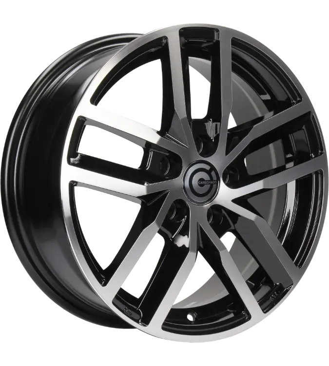 Carbonado Ice Black Polished 6,00x15 5x100,00 ET38,00