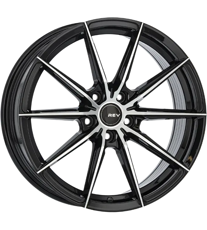 REVATIVO Nova Black Polished 7,00x17 5x108,00 ET50,00