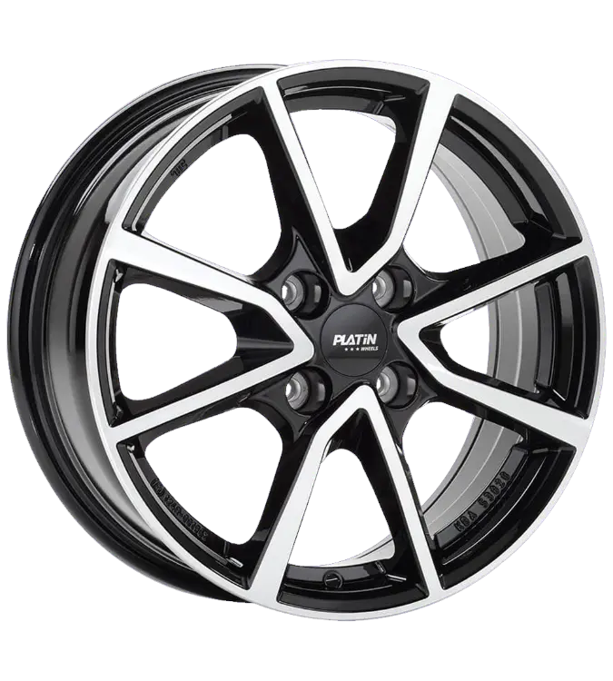 PLATIN Wheels P 95 Black Polished 6,50x16 4x108,00 ET32,00