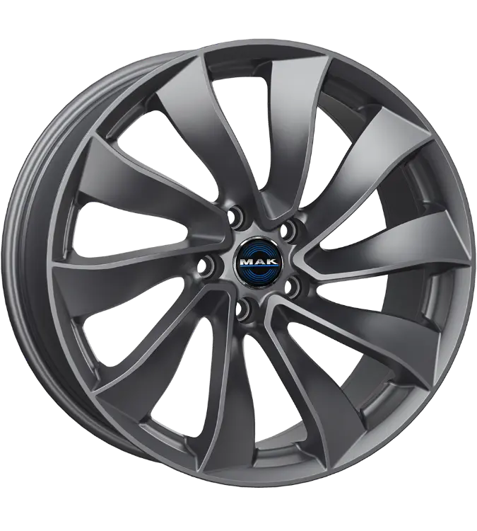MAK Solar Gloss Gun Metallic 8,50x18 5x114,30 ET38,00