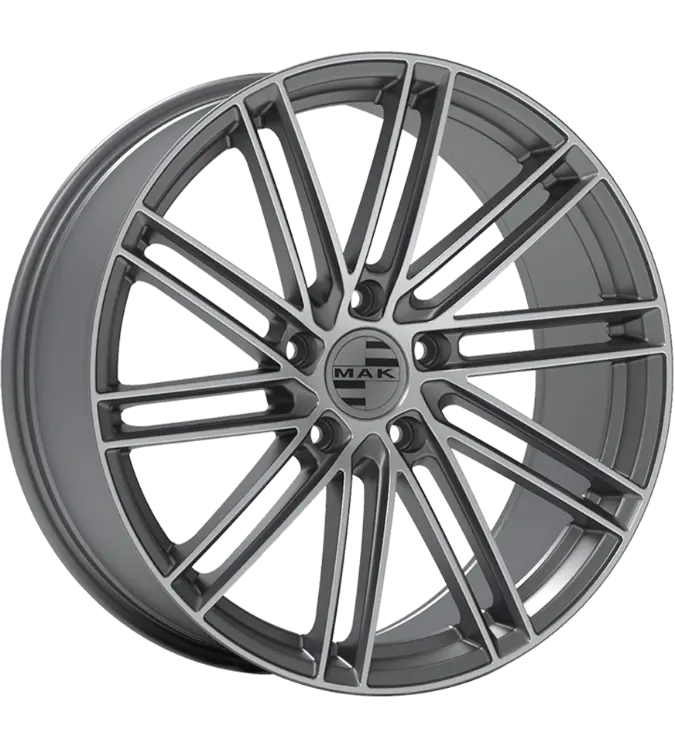 MAK Leipzig Gun Metallic Mirror 9,50x21 5x130,00 ET60,00