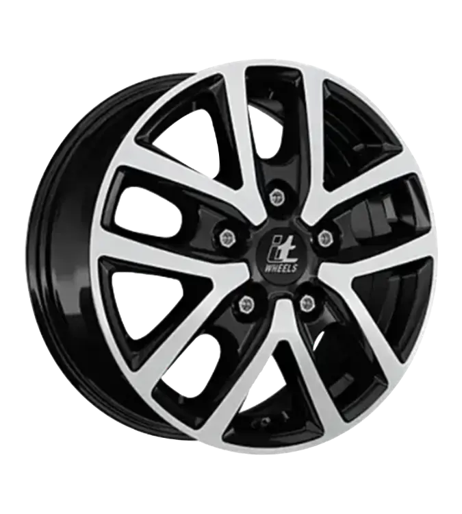 itWHEELS Mira VAN Black Polished 6,50x16 5x120,00 ET52,00