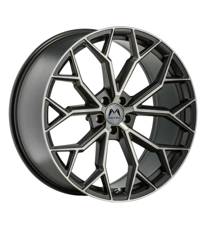 MOTEC Wheels MCT17-BULL Grey Polished 8,50x19 5x114,30 ET40,00