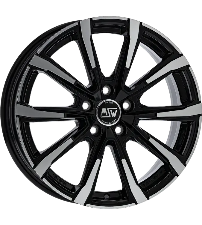 MSW 79 Black Polished 6,50x16 5x112,00 ET41,00