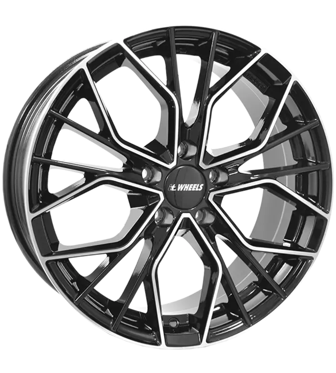 itWHEELS Tiara Black Polished 8,00x19 5x114,30 ET45,00