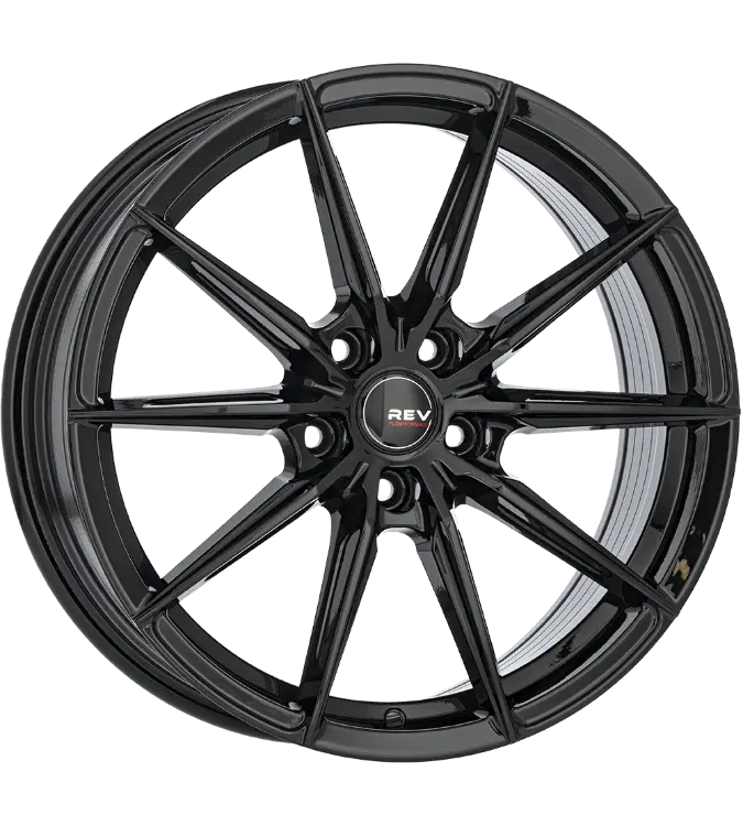 REVATIVO Nova FF Gloss Black 8,00x18 5x112,00 ET35,00
