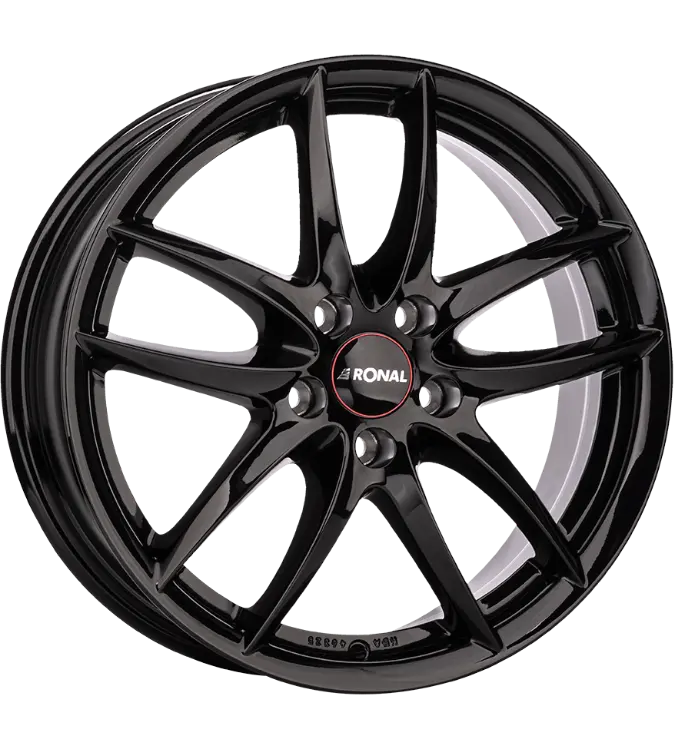 Ronal R46 Jetblack 7,00x17 5x108,00 ET49,00