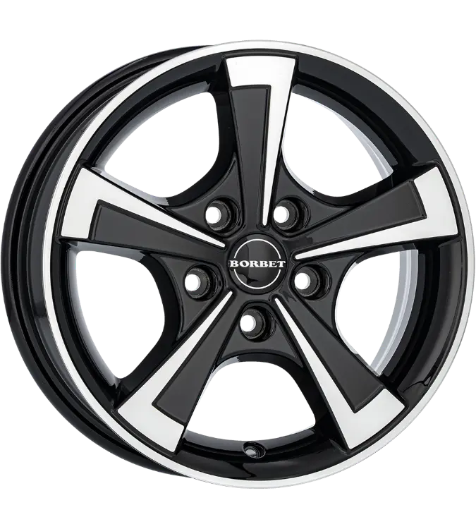 Borbet CWT black polished 6,00x15 5x112,00 ET30,00