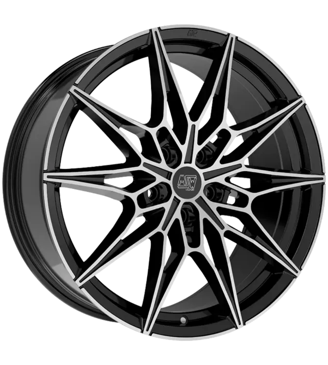 MSW 75 Black Polished 8,00x20 5x120,00 ET35,00