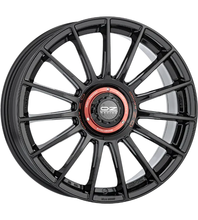 OZ SUPERTURISMO EVOLUZIONE GLOSS BLACK 8,50x20 5x112,00 ET30,00