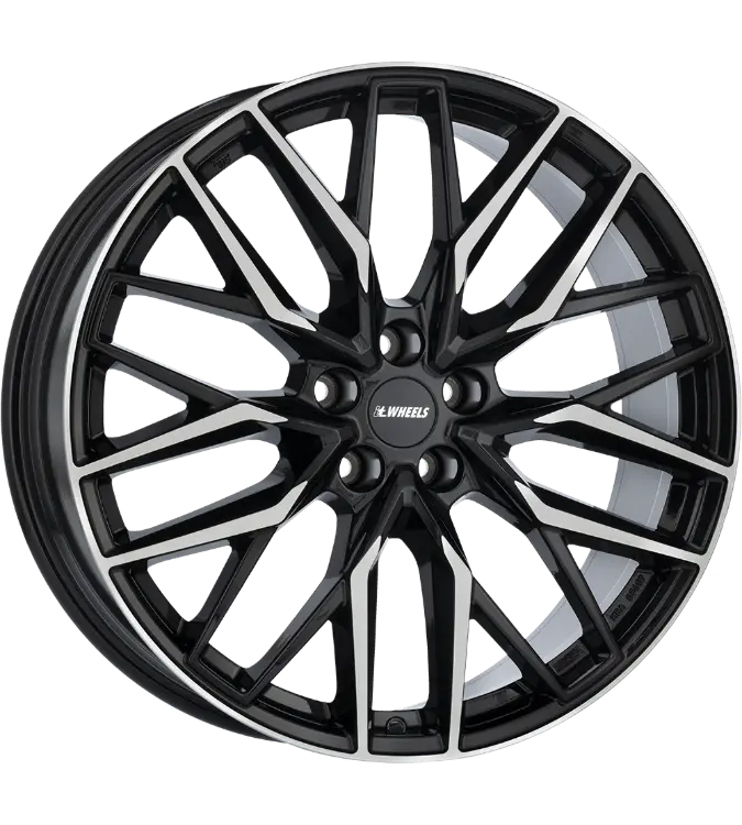 itWHEELS Xana Black Polished 8,00x20 5x108,00 ET45,00