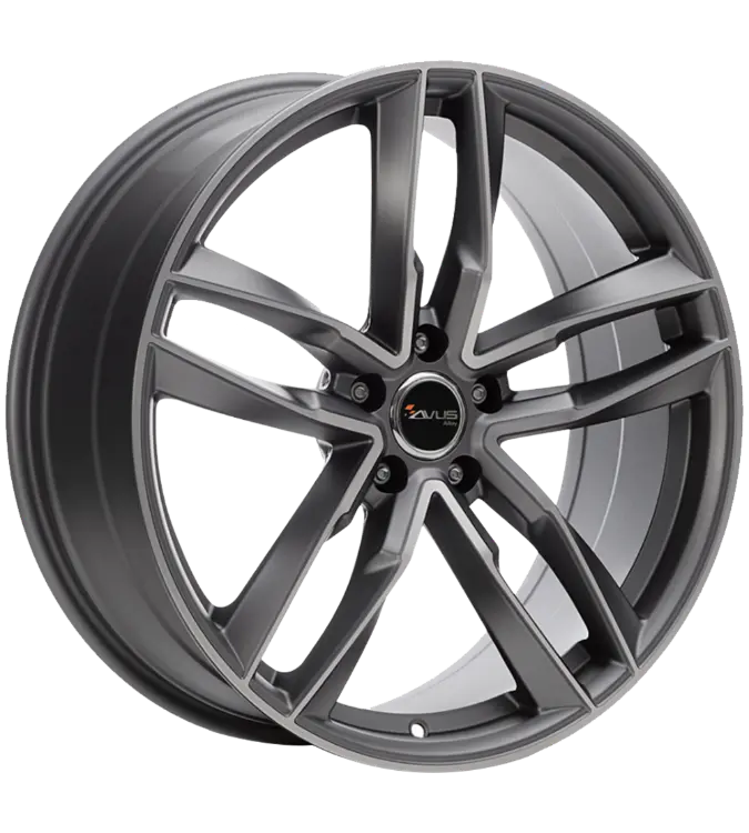AVUS Racing AF16 - Matt Anthracite Polished 8,50x20 5x112,00 ET20,00