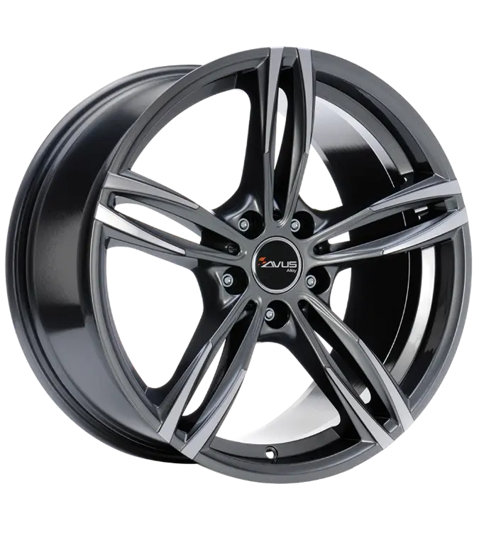 AVUS Racing AC-MB3 - Anthracite Polished 9,50x20 5x120,00 ET45,00