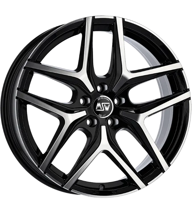 MSW 40 Black Polished 8,50x20 5x112,00 ET35,00