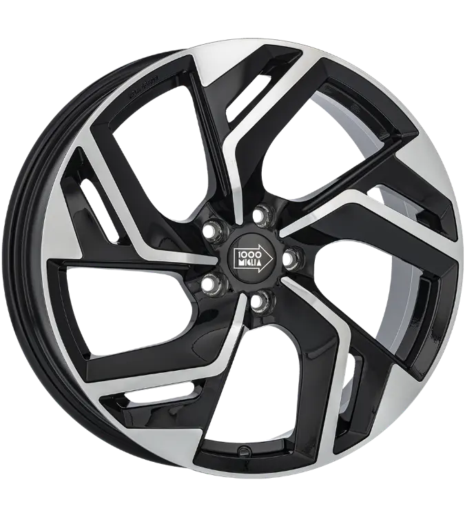 Mille Miglia MM1031 Black Polished 7,00x17 5x108,00 ET40,00