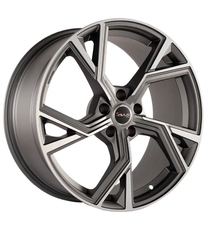 AVUS Racing AF20 - Matt Anthracite Polished 9,00x20 5x120,00 ET45,00
