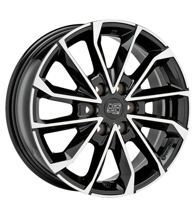 MSW 42 VAN Black Polished 6,50x17 6x120,00 ET50,00