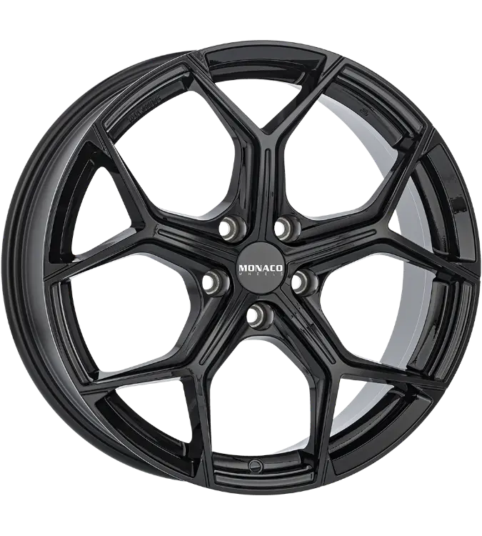 MONACO WHEELS Grand Prix 16 Gloss Black 8,00x20 5x108,00 ET45,00