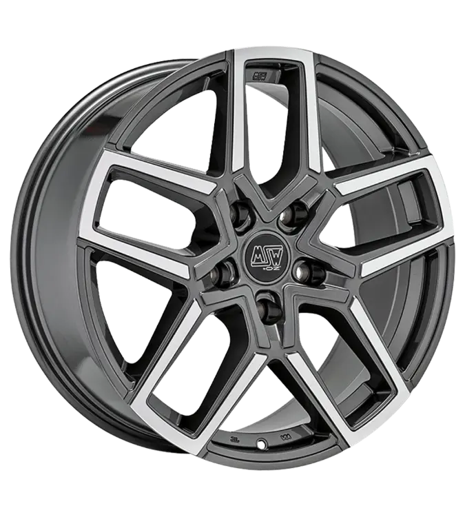 MSW 52 Grey Polished 8,50x20 5x120,00 ET43,50