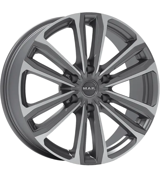 MAK Safari 6 Gun Metallic Mirror 8,00x18 6x114,30 ET30,00