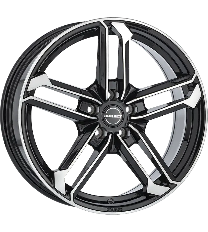 Borbet ATX black polished 8,50x20 5x114,30 ET45,00