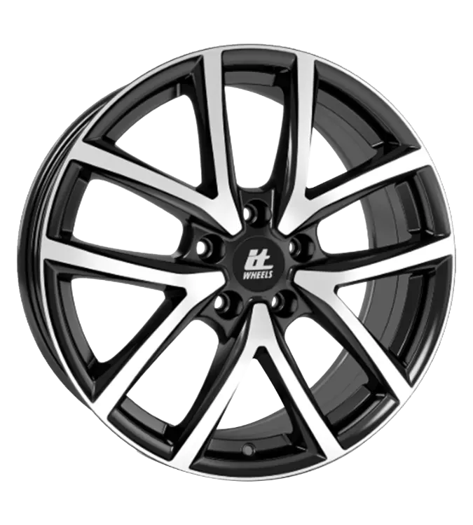 itWHEELS Mira Black Polished 8,00x19 5x114,30 ET42,00