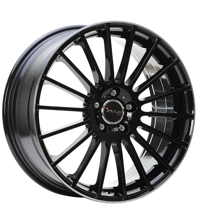 AVUS Racing AC-M03 - Black Polished Lip 7,50x17 5x112,00 ET45,00