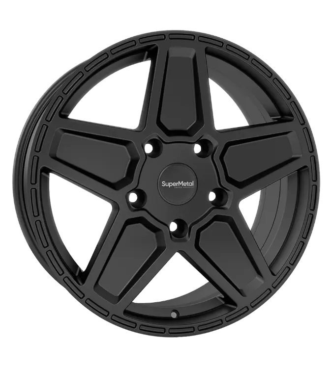 SuperMetal Rocket Black matt 8,00x18 6x120,00 ET45,00