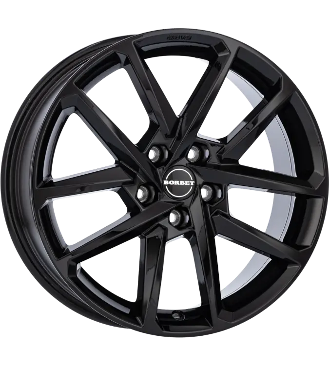 Borbet N black glossy 6,50x16 4x108,00 ET32,00