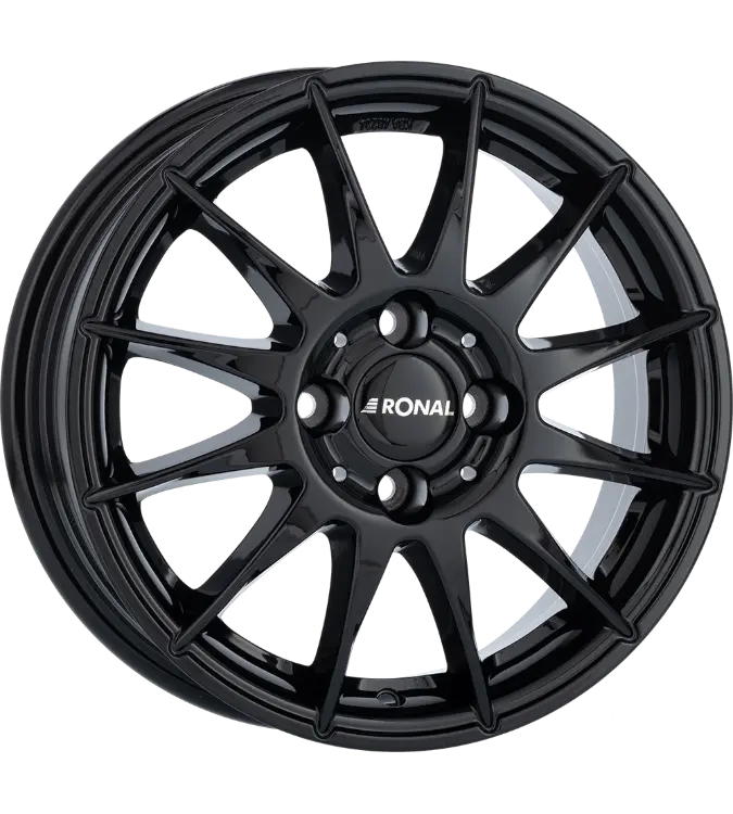 Ronal R54 Jetblack 6,50x15 4x100,00 ET38,00