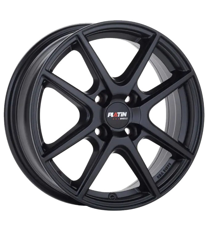 PLATIN Wheels P 73 Matt Black 6,00x16 4x100,00 ET38,00