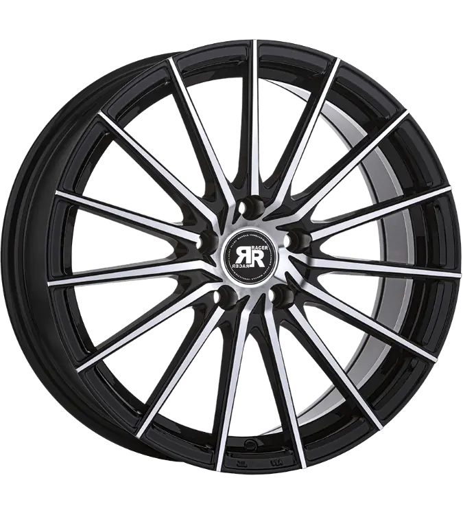 Racer Turismo Black Machined 6,50x15 4x100,00 ET35,00