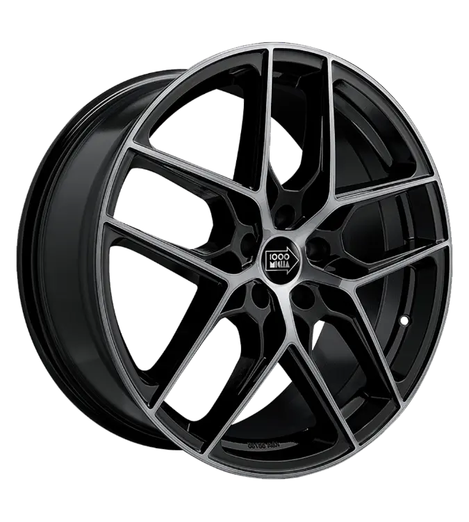Mille Miglia MM1004 Dark Black Polished 8,50x20 5x112,00 ET45,00