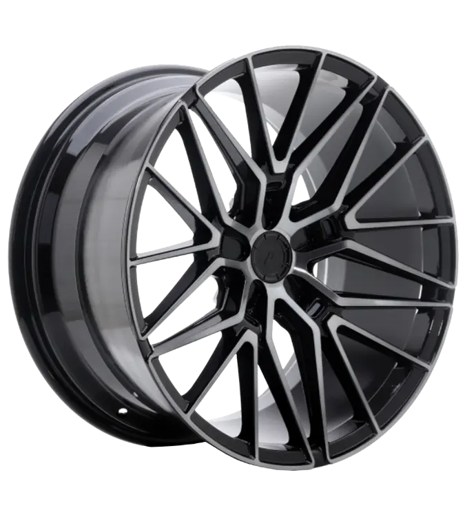 JR Wheels JR38 Black Brushed Face 9,00x22 5x108,00 ET35,00