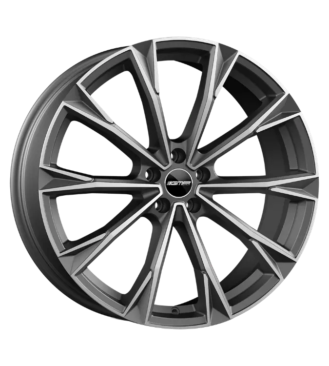 GMP Italia TOTALE Matt Anthracite Diamond 10,00x23 5x120,00 ET20,00