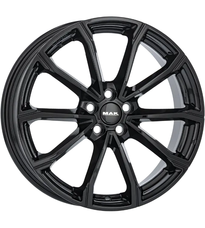 MAK DaVinci Gloss Black 6,50x16 5x108,00 ET50,00