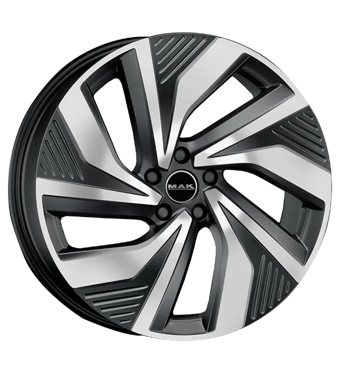 MAK Electra Black Mirror 8,00x20 5x114,30 ET35,00