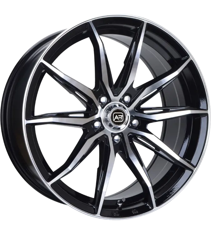 ARTECH Skandal Black Polished 8,00x18 5x120,00 ET43,00
