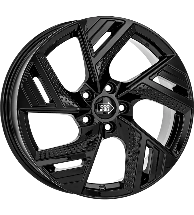 Mille Miglia MME5 Gloss Black 7,00x17 5x114,30 ET40,00