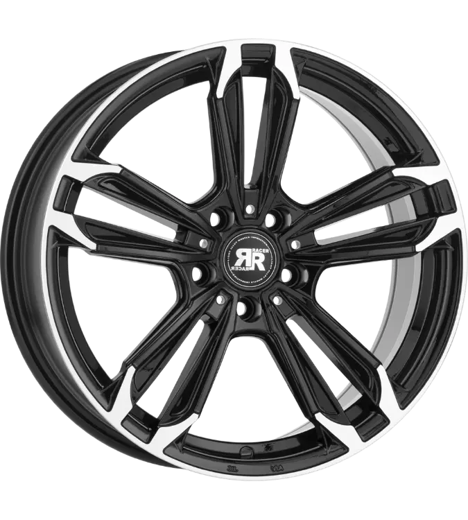 Racer RAZOR Black Machined 7,50x17 5x114,30 ET35,00