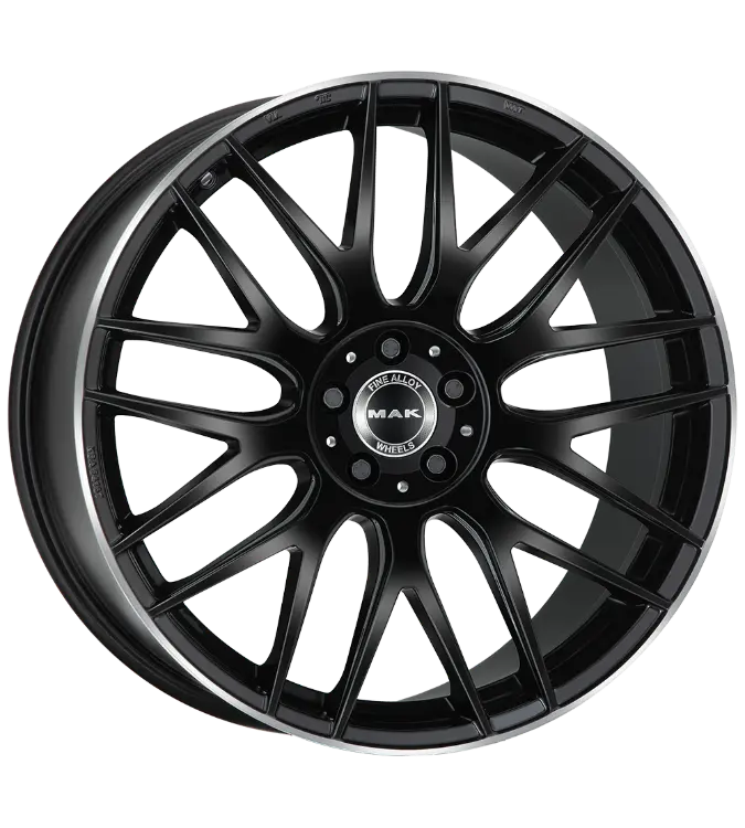 MAK Arrow-D Black Mirror Lip 9,50x20 5x112,00 ET57,00