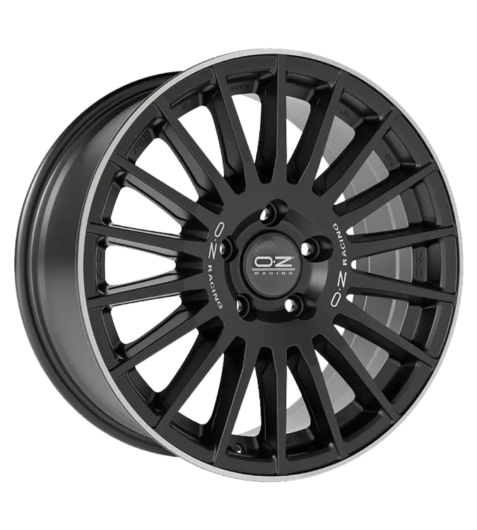 OZ RALLY DESERT MATT BLACK DIAMOND LIP 8,00x18 5x120,00 ET45,00