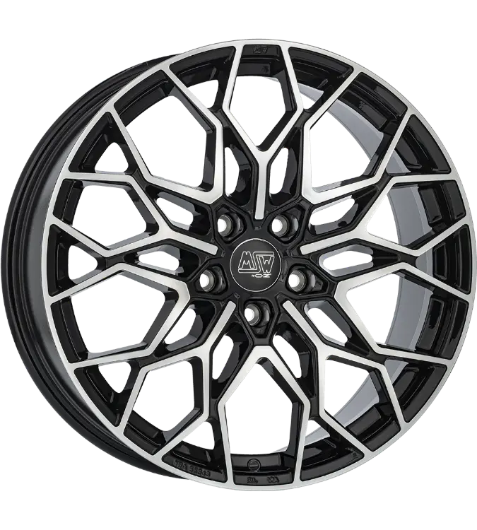 MSW 51 Black Polished 9,00x21 5x127,00 ET50,00