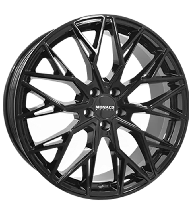 MONACO WHEELS Grand Prix 15 FF Gloss Black 8,00x19 5x130,00 ET42,50