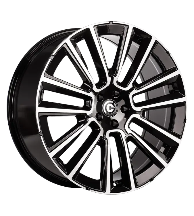 Carbonado Knockout Black Polished 9,00x20 5x108,00 ET38,00