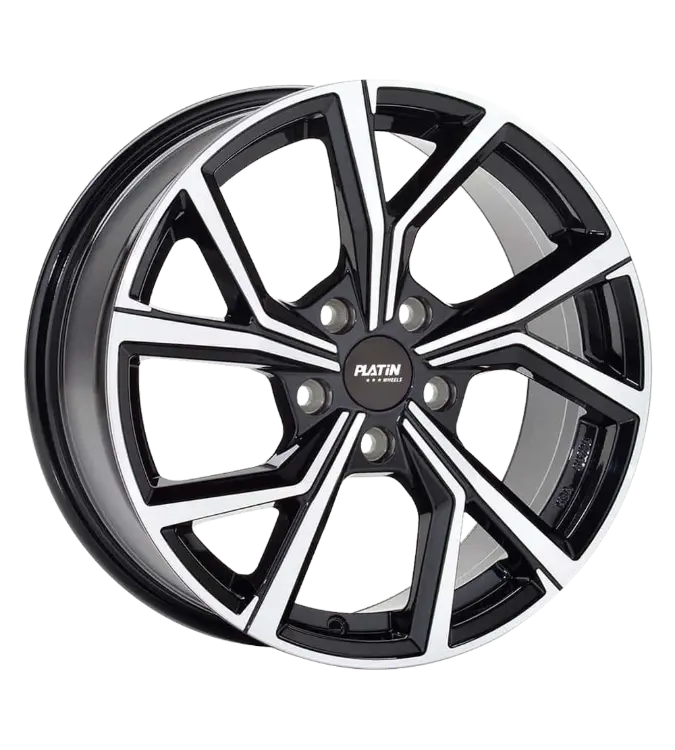 PLATIN Wheels P 115 Black Polished 6,50x16 4x108,00 ET38,00