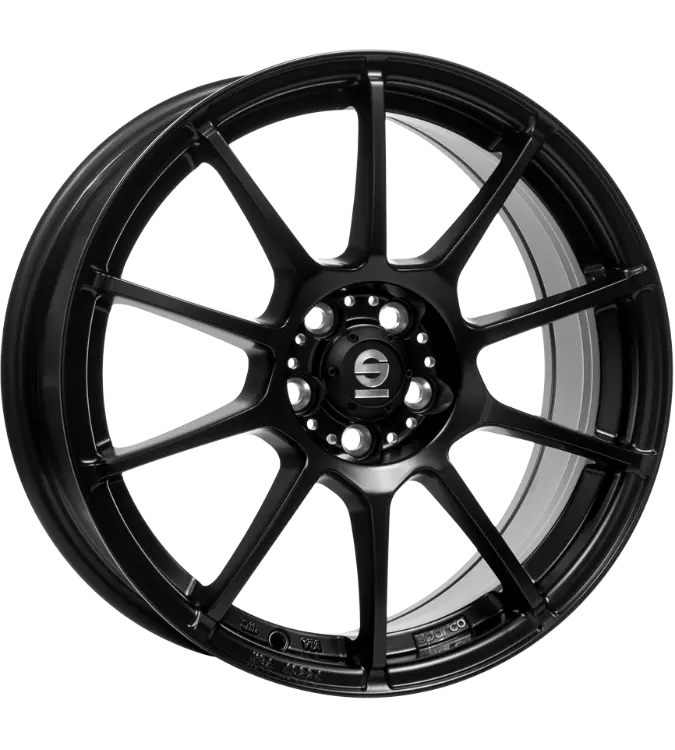 Sparco Assetto Gara Matt Black 7,00x16 5x112,00 ET48,00