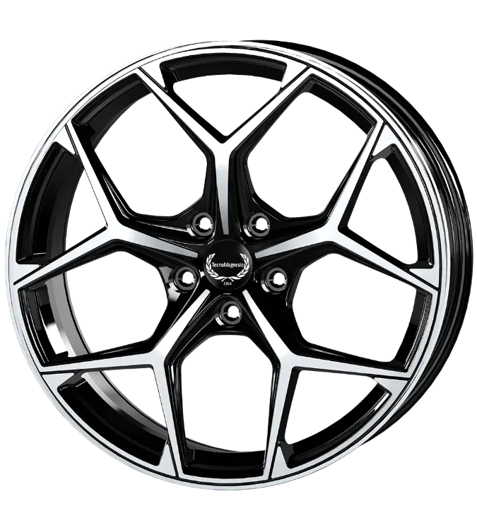 TecnoMagnesio TMG02 Black Polished 8,50x20 5x112,00 ET45,00